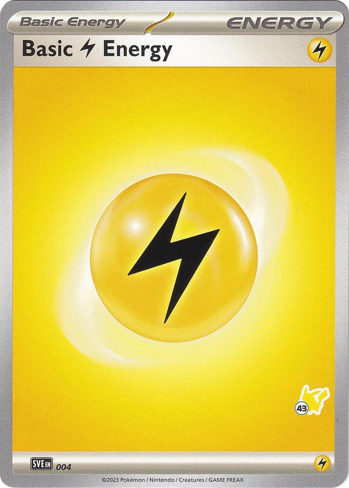 Basic Lightning Energy - Pikachu 43 - Battle Academy 2024
