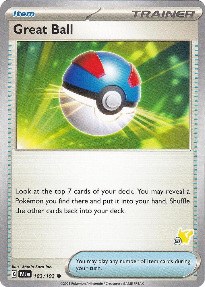 Great Ball - Pikachu 57 - Battle Academy 2024