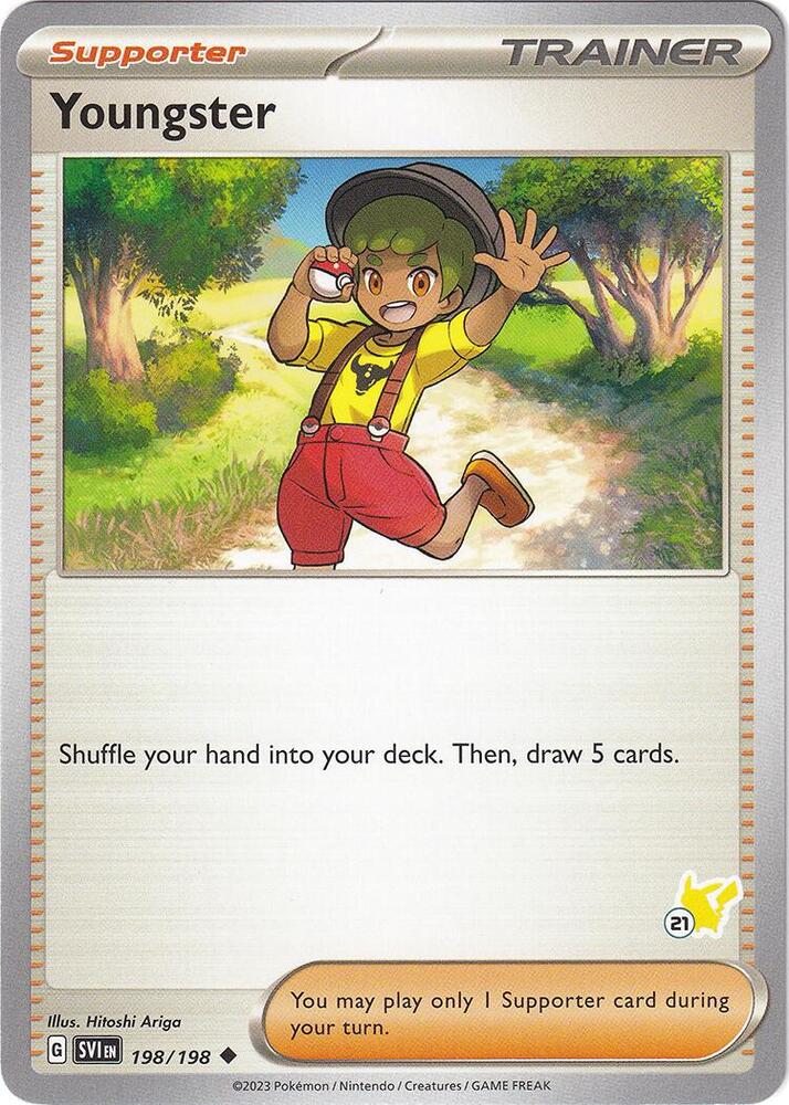 Youngster - Pikachu 21 - Battle Academy 2024