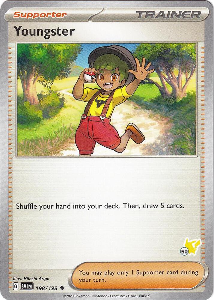 Youngster - Pikachu 50 - Battle Academy 2024