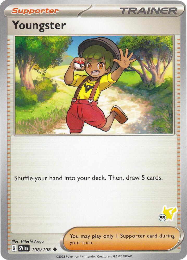 Youngster - Pikachu 59 - Battle Academy 2024
