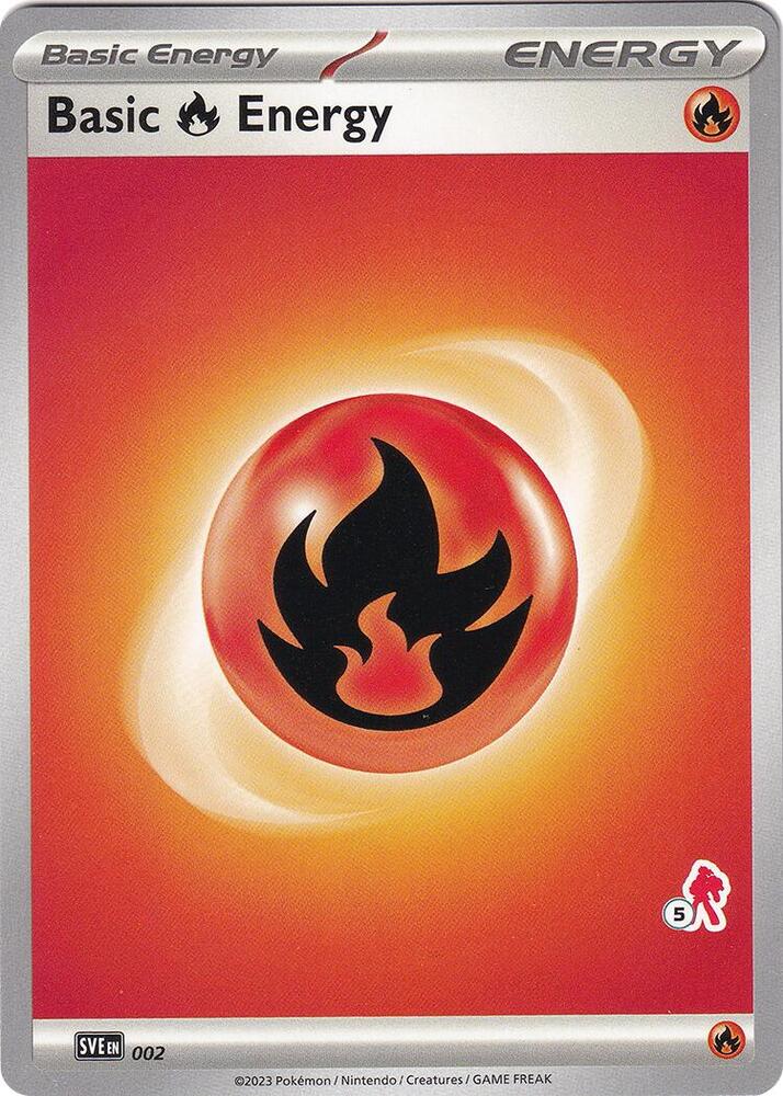 Basic Fire Energy - Armarouge 5 - Battle Academy 2024