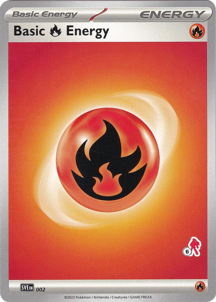 Basic Fire Energy - Armarouge 6 - Battle Academy 2024