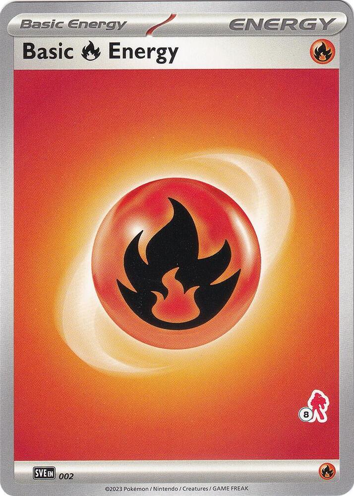 Basic Fire Energy - Armarouge 8 - Battle Academy 2024