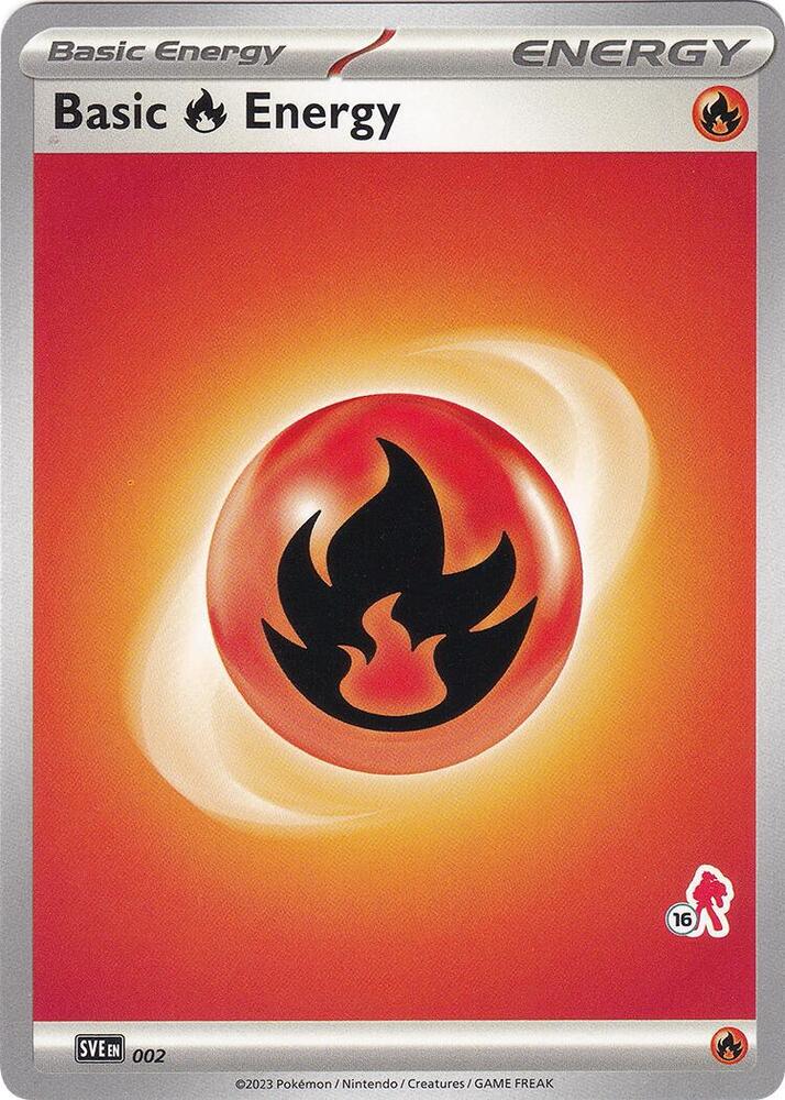 Basic Fire Energy - Armarouge 16 - Battle Academy 2024