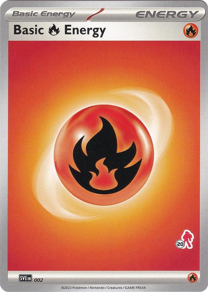 Basic Fire Energy - Armarouge 20 - Battle Academy 2024