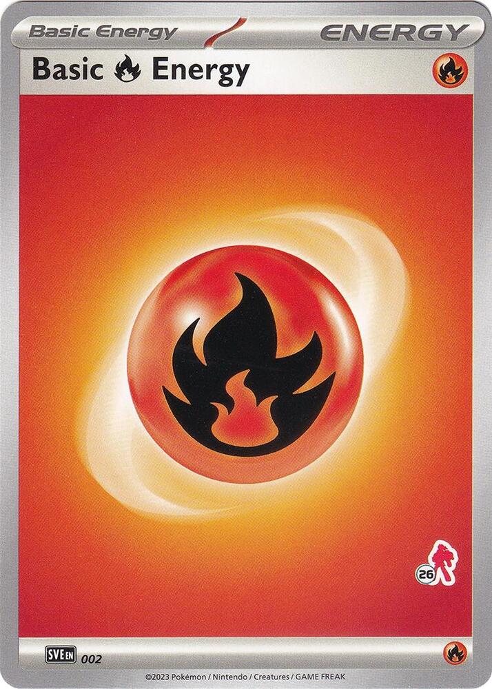 Basic Fire Energy - Armarouge 26 - Battle Academy 2024
