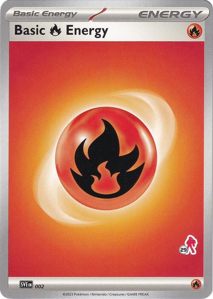 Basic Fire Energy - Armarouge 29 - Battle Academy 2024