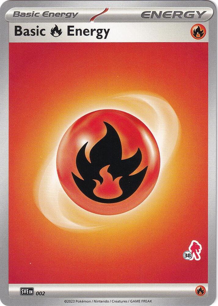 Basic Fire Energy - Armarouge 38 - Battle Academy 2024