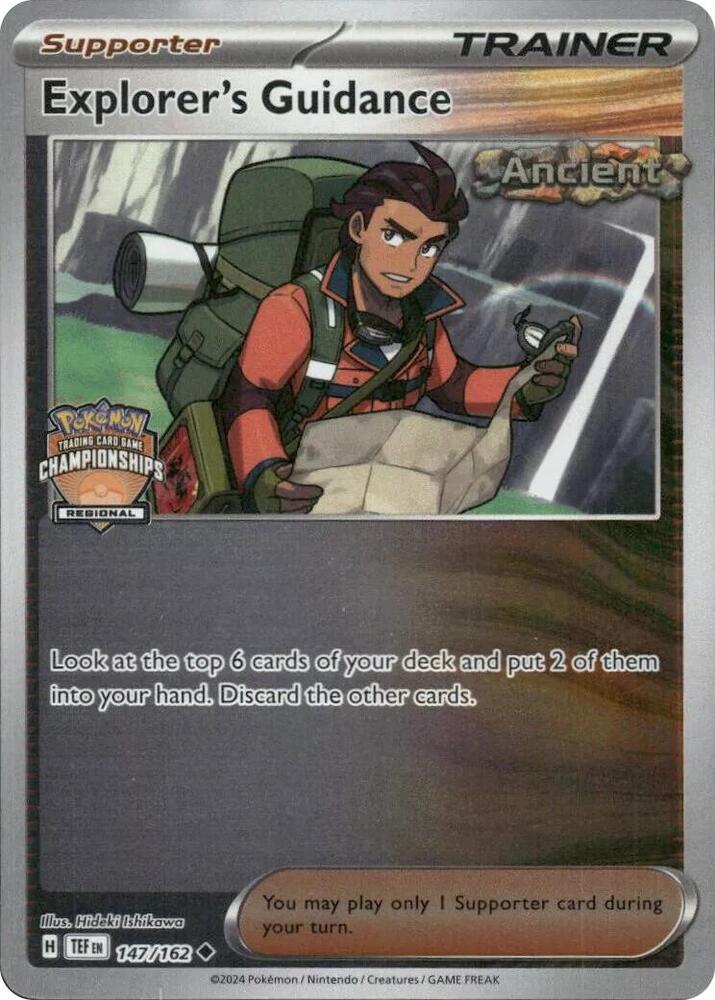 Explorer's Guidance - 147/162 (Regional Championships) - League & Championship Cards