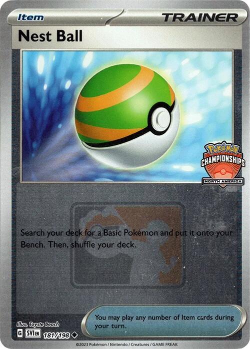 Nest Ball - 181/198 (North America Championships) - League & Championship Cards