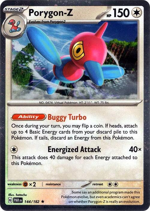 Porygon-Z - 144/182 (Cosmos Holo) - Miscellaneous Cards & Products