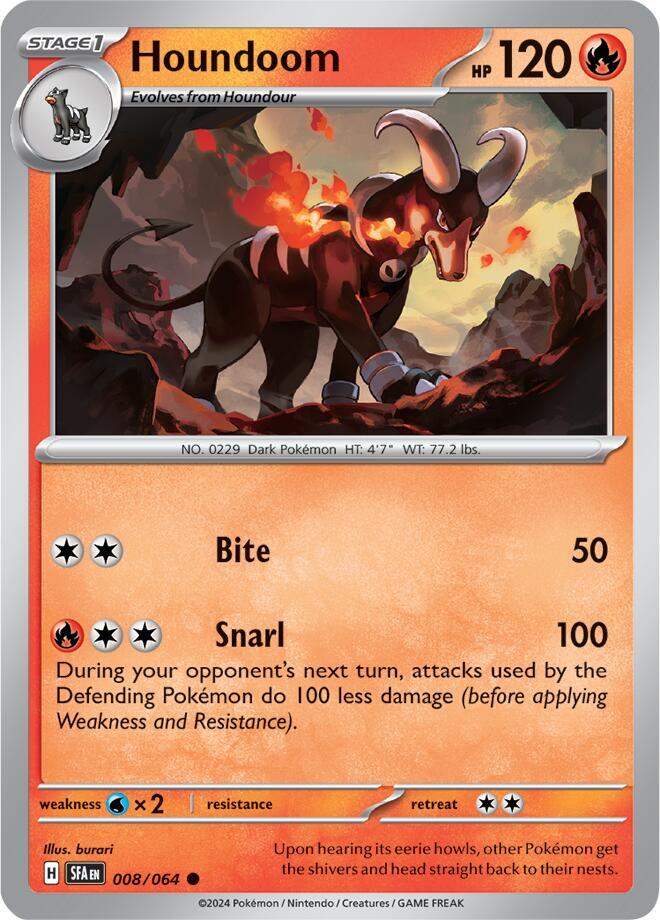 Houndoom - 008/064 - SV: Shrouded Fable