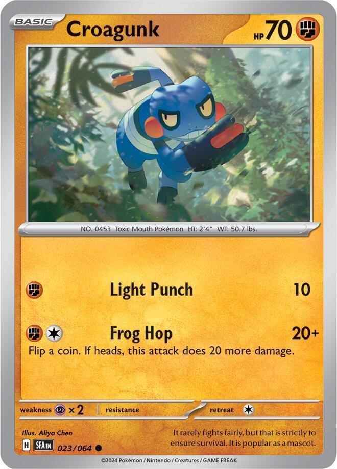 Croagunk - SV: Shrouded Fable