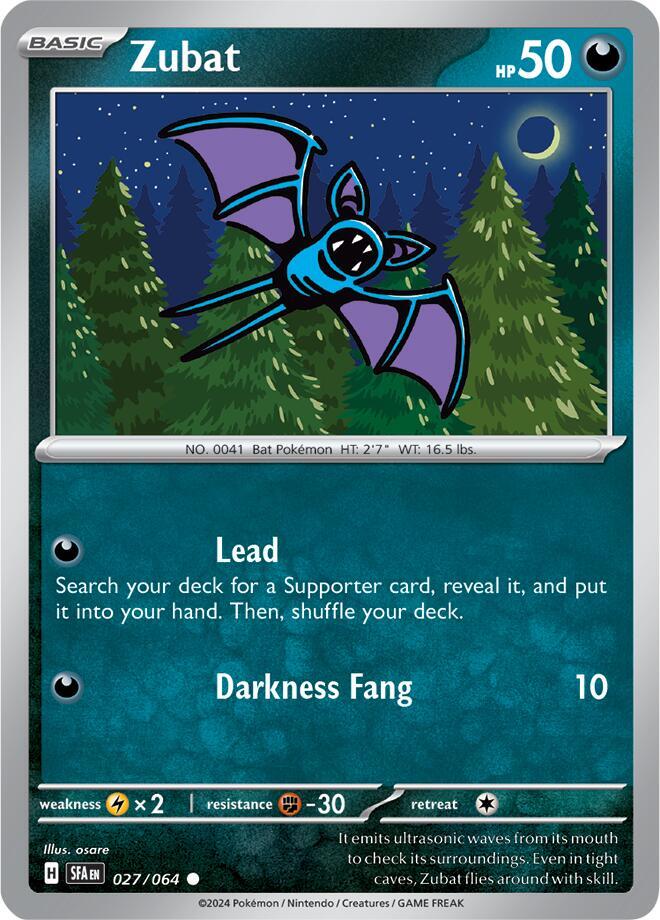 Zubat - SV: Shrouded Fable