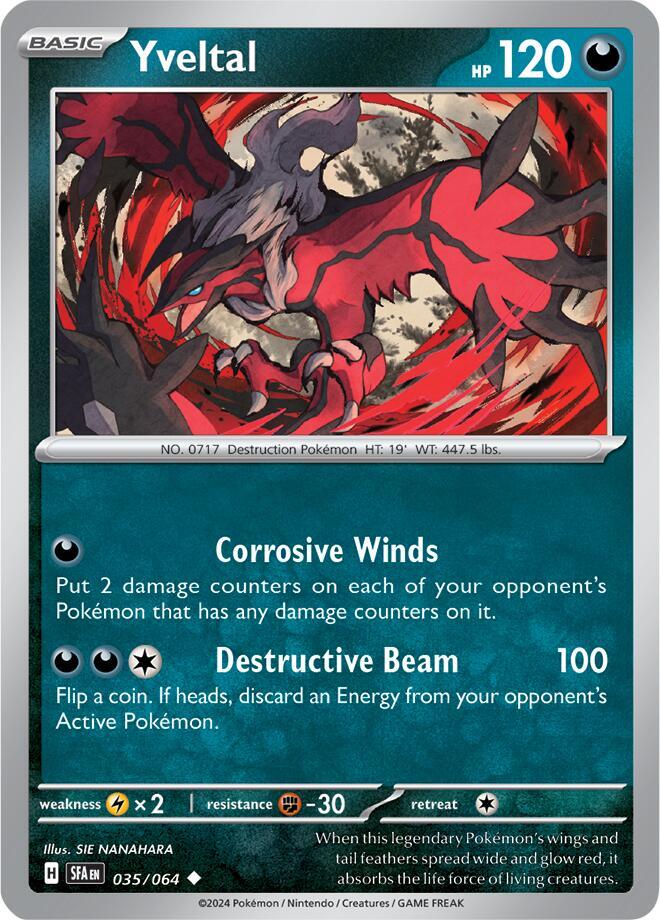 Yveltal - SV: Shrouded Fable