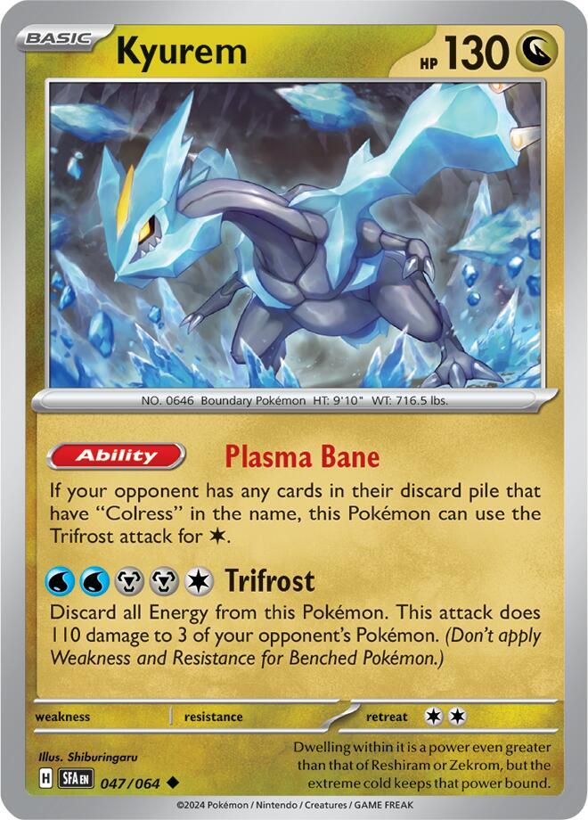 Kyurem - SV: Shrouded Fable