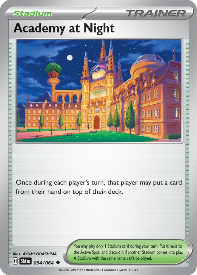 Academy at Night - SV: Shrouded Fable
