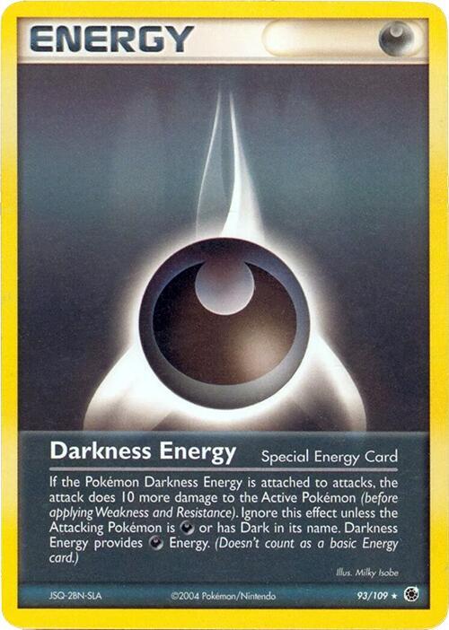 Darkness Energy (Special) - 93/109 (No E-Reader) - Deck Exclusives