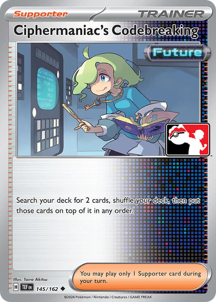 Ciphermaniac's Codebreaking - 145/162 - Prize Pack Series Cards