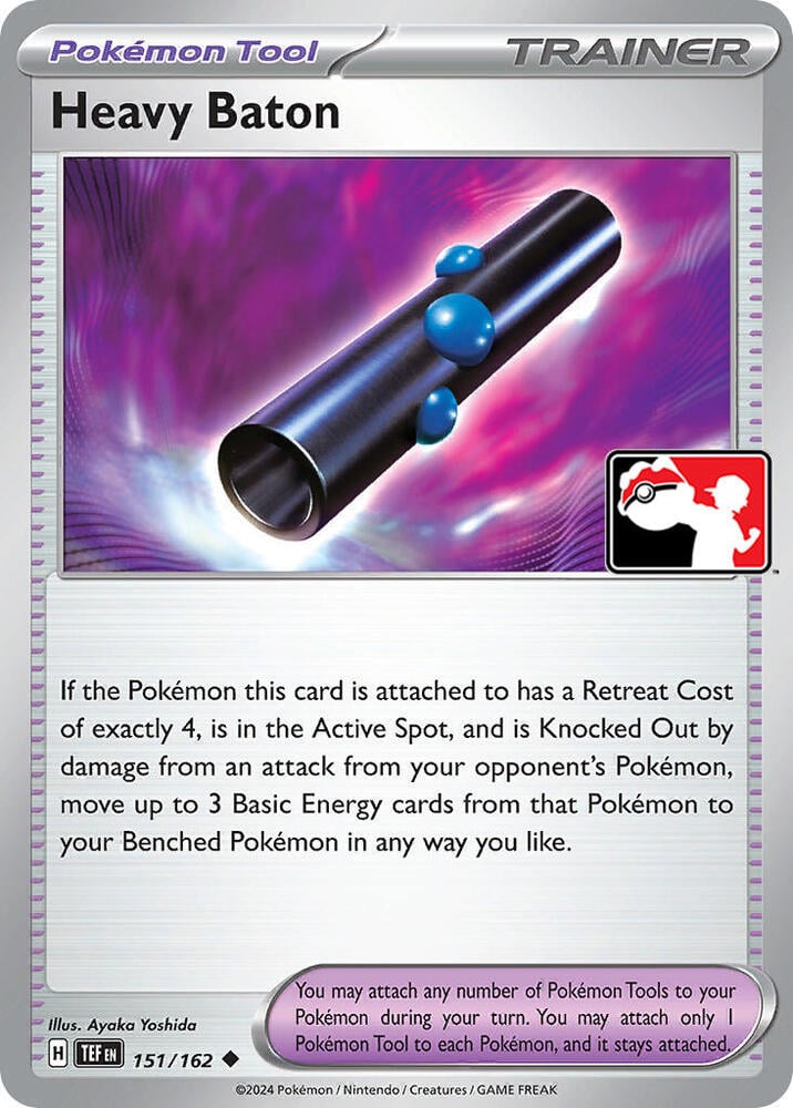 Heavy Baton - 151/162 - Prize Pack Series Cards