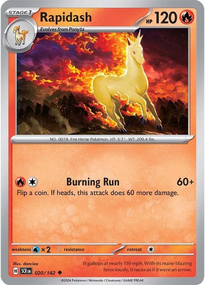 Rapidash - SV07: Stellar Crown