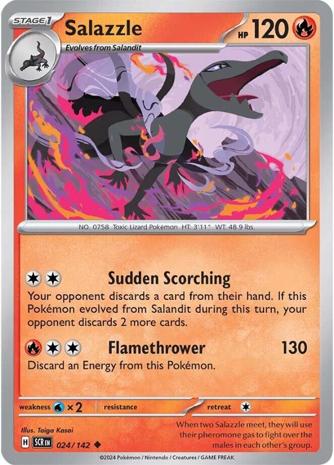Salazzle - SV07: Stellar Crown