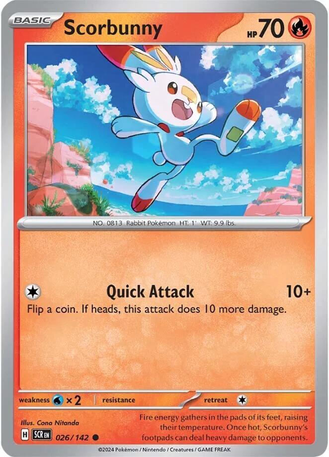 Scorbunny - SV07: Stellar Crown