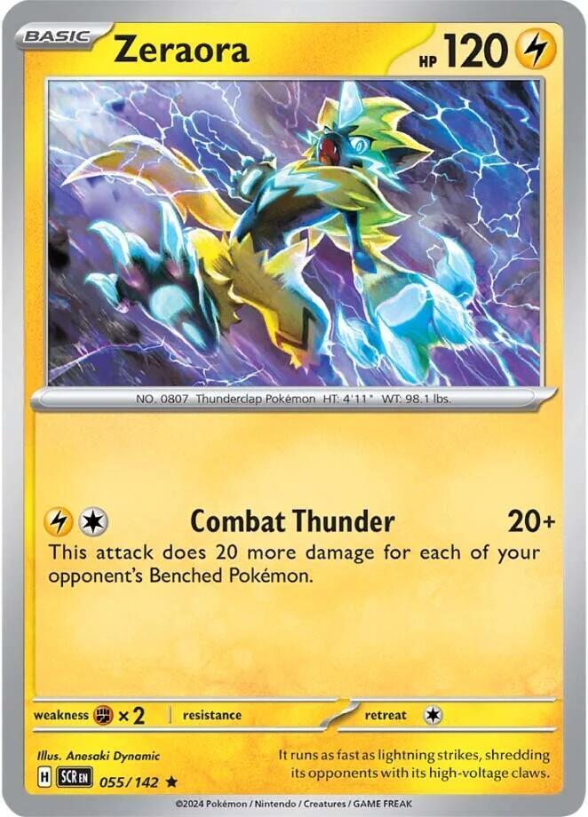 Zeraora - 055/142 - SV07: Stellar Crown