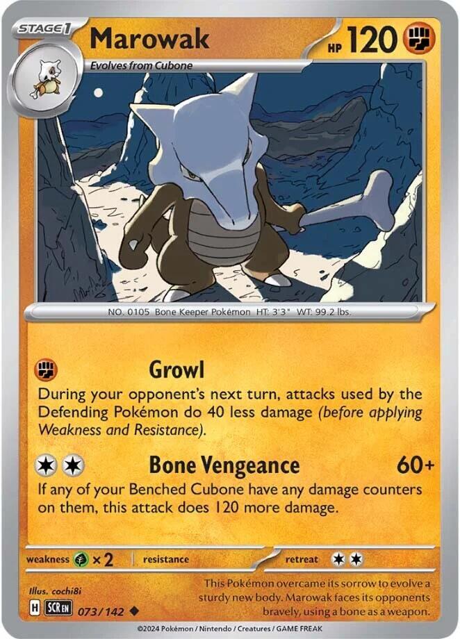 Marowak - SV07: Stellar Crown