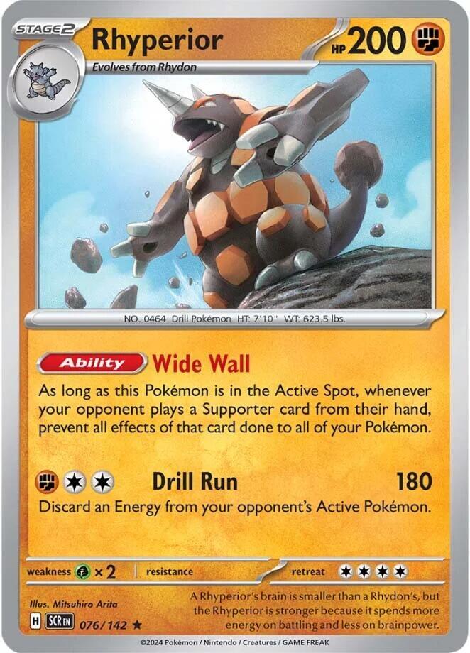 Rhyperior - SV07: Stellar Crown
