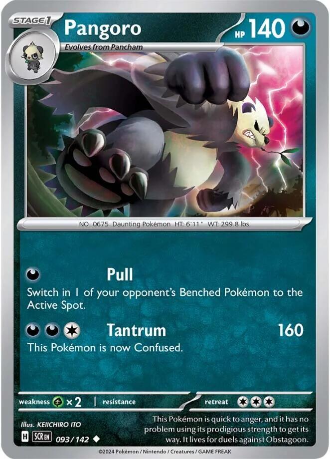 Pangoro - SV07: Stellar Crown
