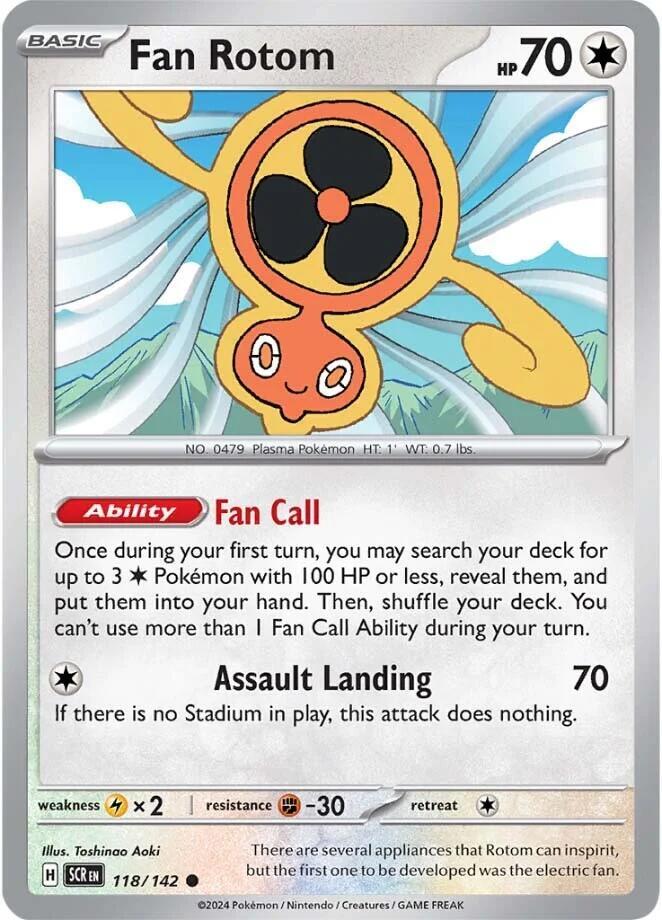 Fan Rotom - SV07: Stellar Crown