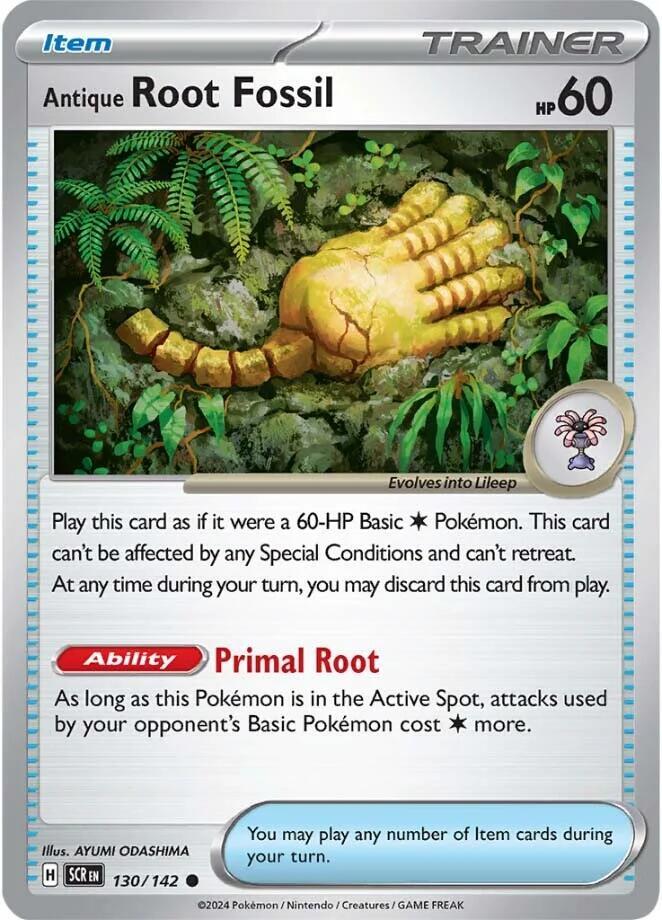Antique Root Fossil - SV07: Stellar Crown