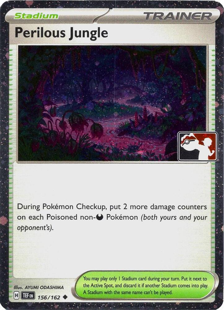 Perilous Jungle - 156/162 (Cosmos Holo) - Prize Pack Series Cards