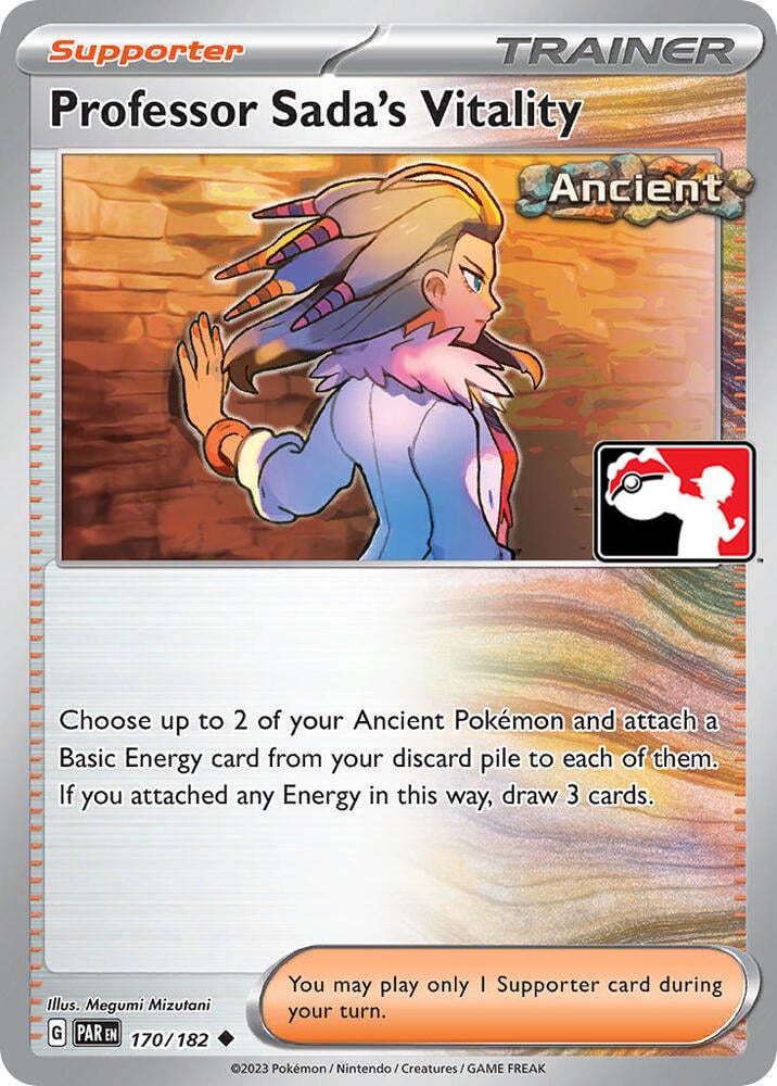 Professor Sada's Vitality - 170/182 - Prize Pack Series Cards