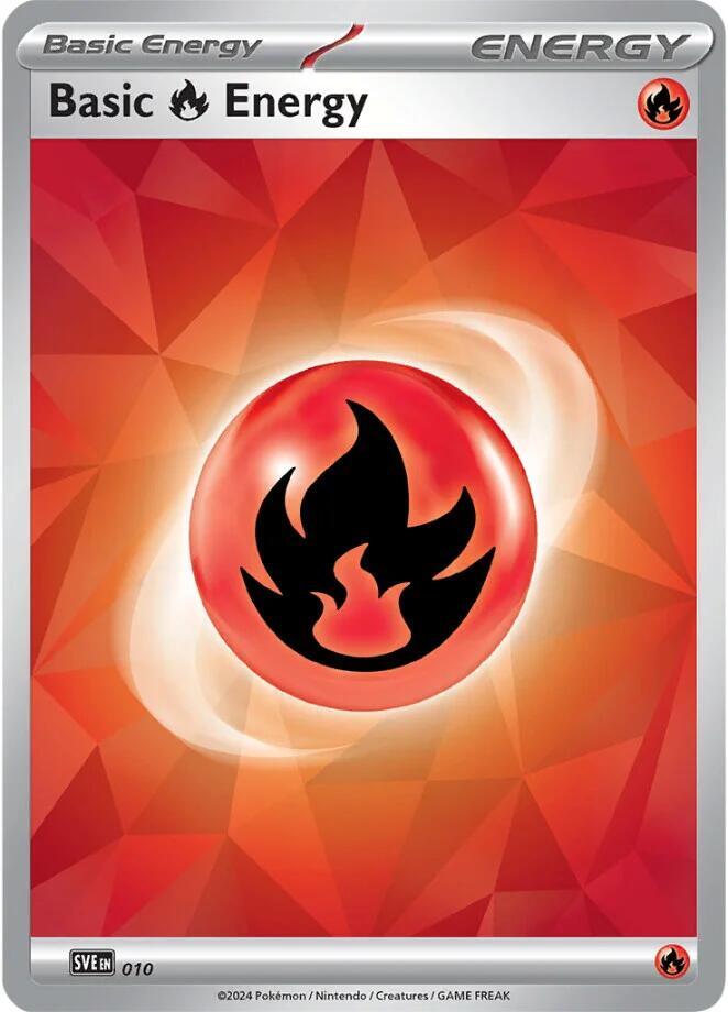 Basic Fire Energy - 010 - SVE: Scarlet & Violet Energies