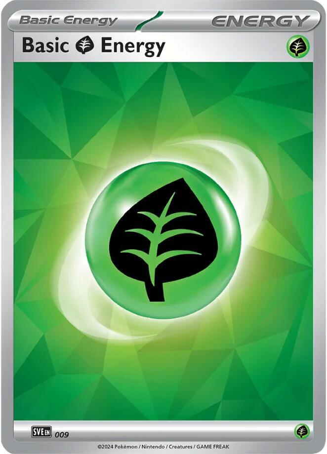 Basic Grass Energy - 009 - SVE: Scarlet & Violet Energies