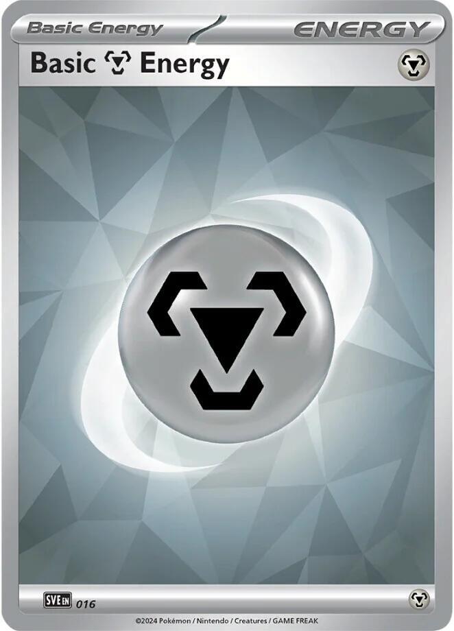 Basic Metal Energy - 016 - SVE: Scarlet & Violet Energies
