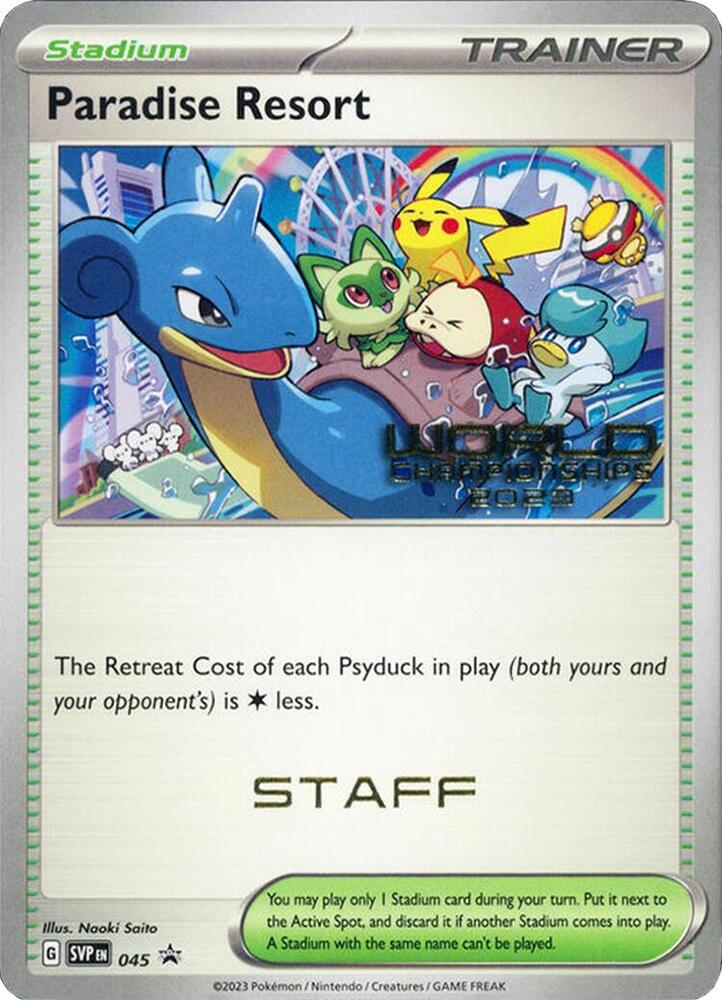Paradise Resort (World Championships 2023) [Staff]