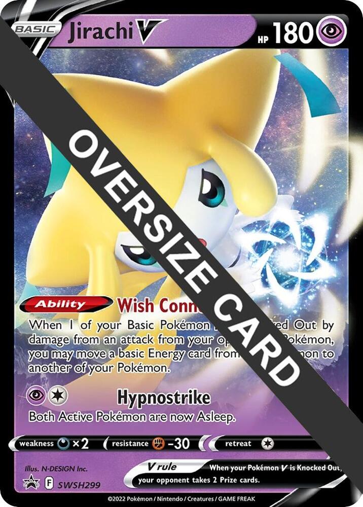 Jirachi V - 299 - Jumbo Cards