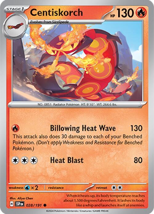 Centiskorch - SV08: Surging Sparks