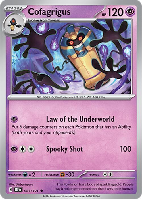 Cofagrigus - SV08: Surging Sparks