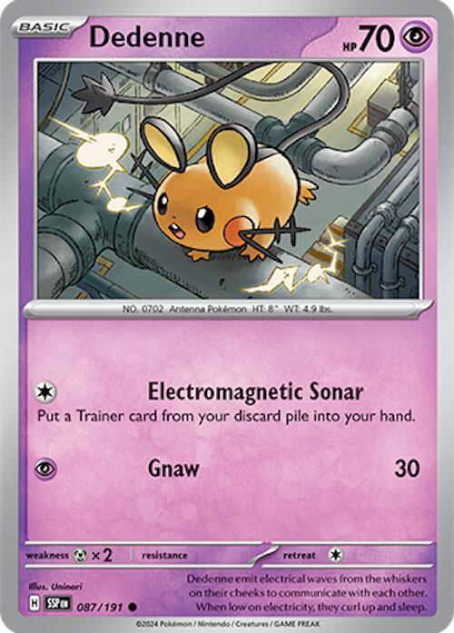 Dedenne - SV08: Surging Sparks