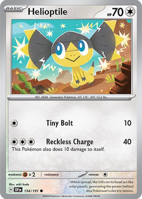 Helioptile - SV08: Surging Sparks