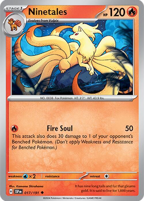 Ninetales - SV08: Surging Sparks
