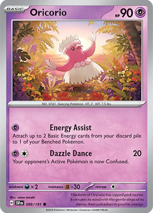 Oricorio - 089/191 - SV08: Surging Sparks