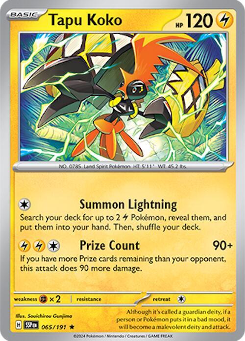 Tapu Koko - SV08: Surging Sparks