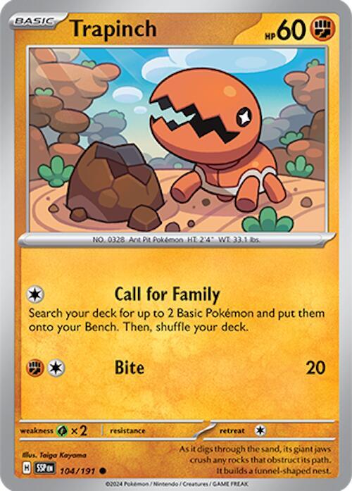 Trapinch - SV08: Surging Sparks