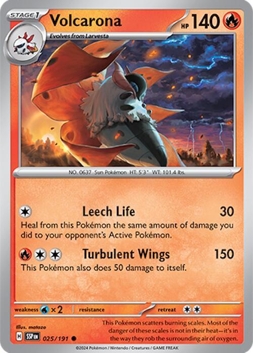 Volcarona - SV08: Surging Sparks